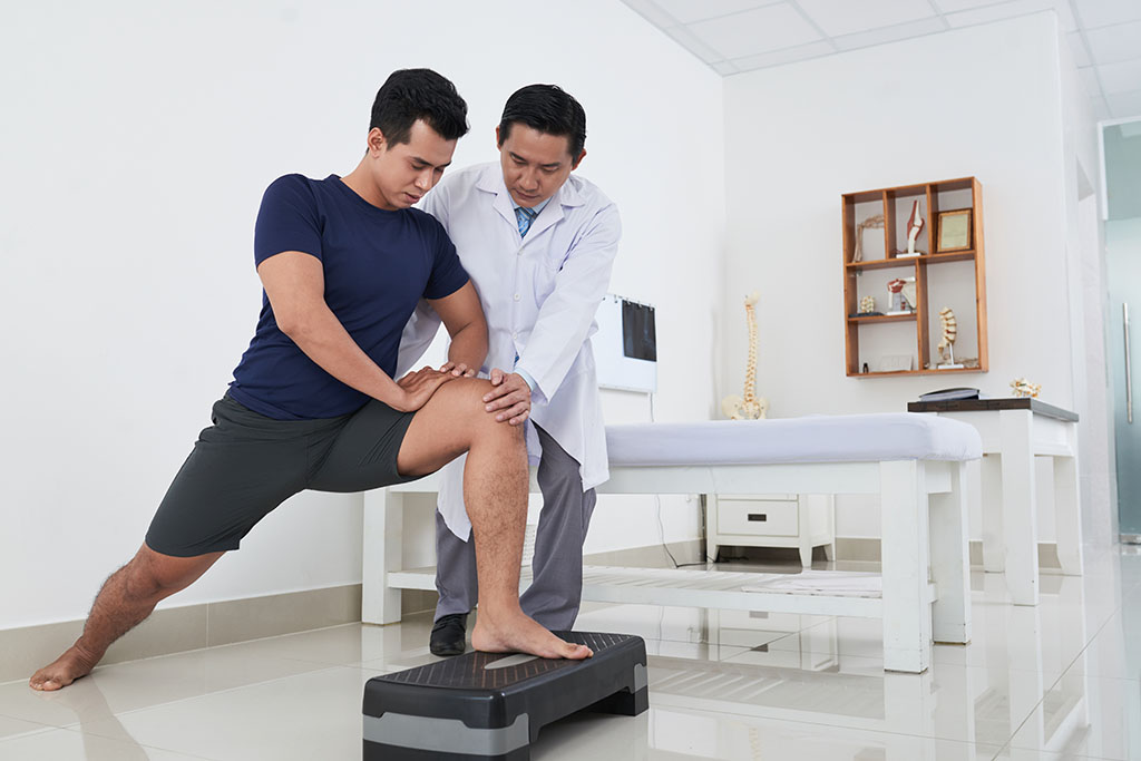 Alat terapi rehabilitasi untuk pemulihan paska cedera olahraga